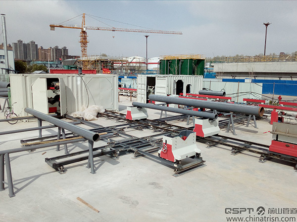 Transportable Type Pipe Fabrication Production Line