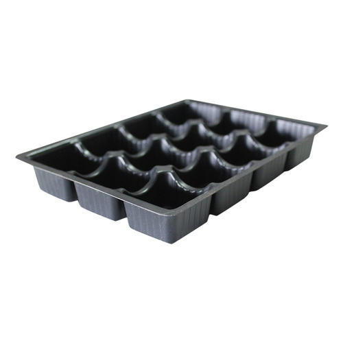Chocolate Plastic Truffle Tray By M. S. THERMOFORMERS