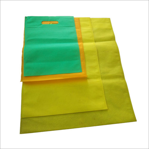 With Handle D Cut Non Woven Carry Bag