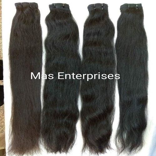 Natural  Unprocessed  Raw Straight Human Hair Extension