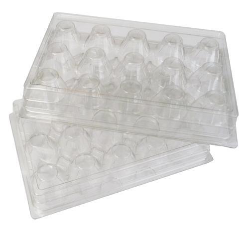 Clear Plastic Egg Tray By M. S. THERMOFORMERS