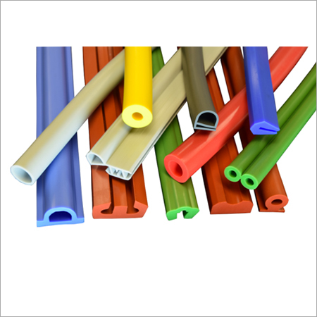 Rubber Extruded Profile - Durable Rubber Composition, Available in Various Sizes and Colors | Ideal for Mechanical Parts and Applications