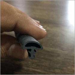 Wooden Door Rubber Profile - Synthetic Rubber, 30m Length, Bulb Type, Black Color, Hardness 60-65 | Resilient, Longevity, Compression and Shear Force Resistant