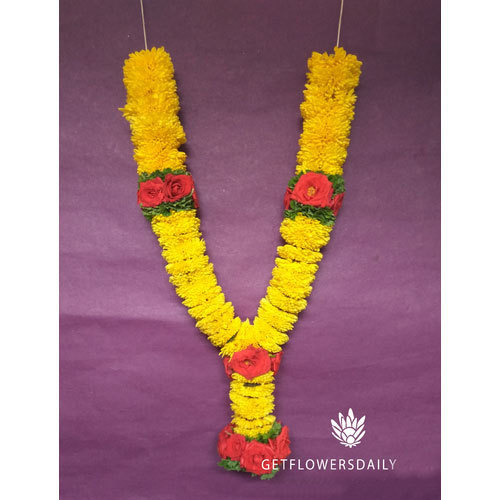 Marigold Needle Garland