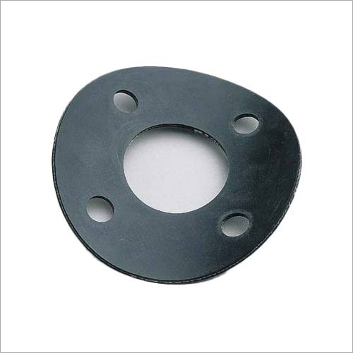 Industrial Rubber Gasket - Rubber Material, Black Color | Used in Machinery for Industrial Applications