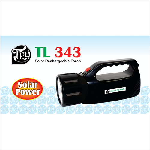 Solar Rechargeable Led Torch By TRY ENTERPRISES