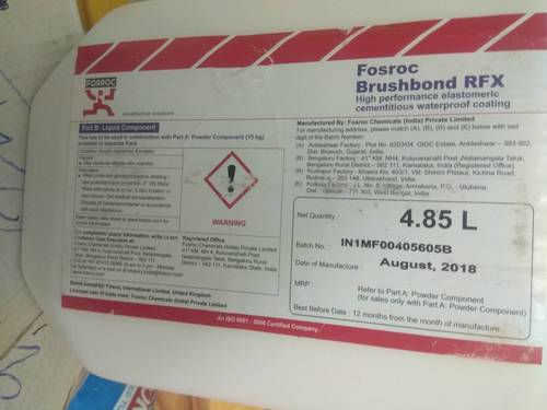 Fosroc Brushbond RFX Waterproofing Chemical
