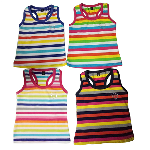 Available In Different Color Kids T Back Top