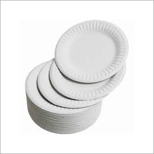 White Disposable Paper Plate Application: Household & Commercial Purpose