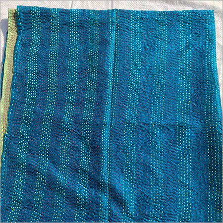 Handmade Kantha Stitch Dupatta