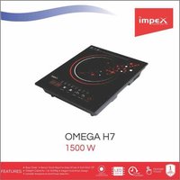 Impex OMEGA-H7 Touch Control Induction Cooktop Without Pot (1500 Watts,Black)