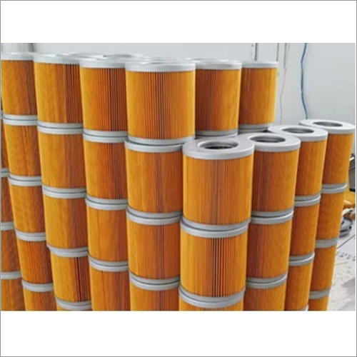 Yellow Polyester Air Metal Screen Filter