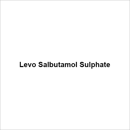 Levo Salbutamol Sulphate