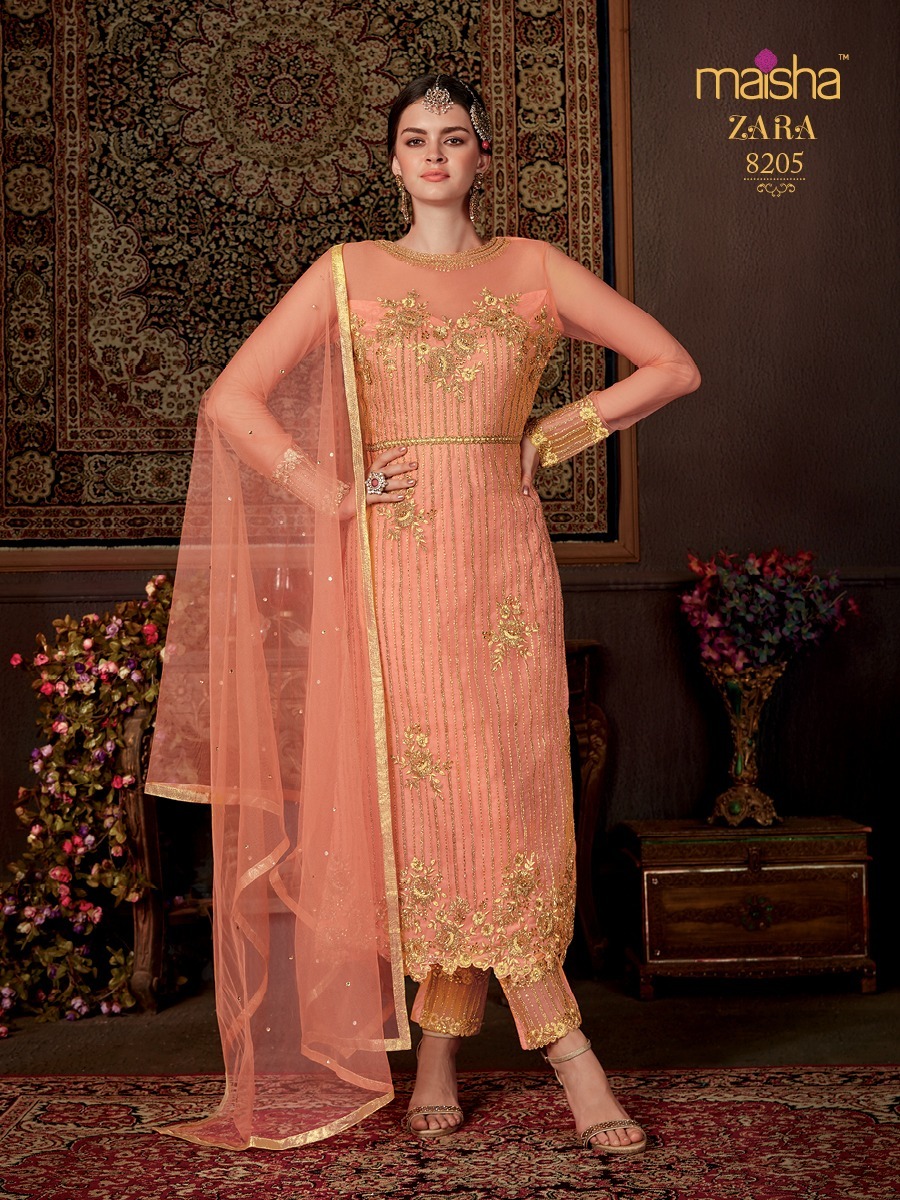 Banarasi Silk Embroidery Suit