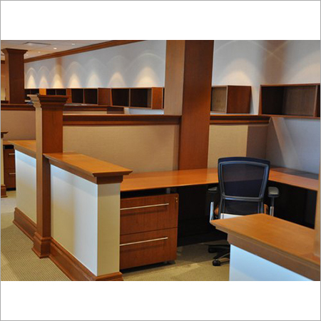 ASSETMAX INTERIORS प्राइवेट लिमिटेड द्वारा लकड़ी का कार्यालय फर्नीचर