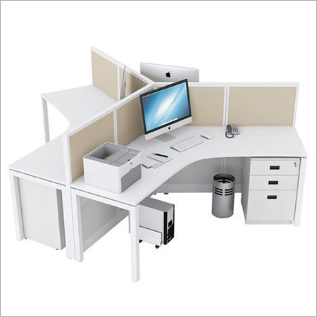 Metal Leg Based Office Workstation