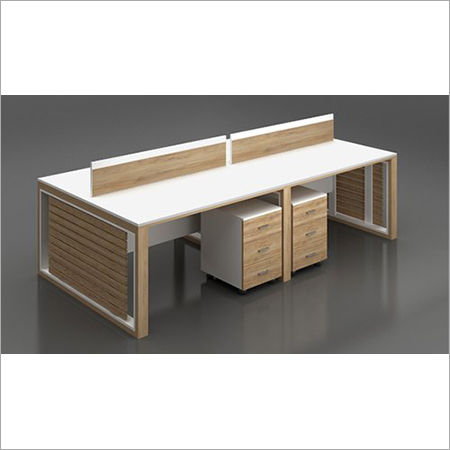 Wood Modern Office Workstation