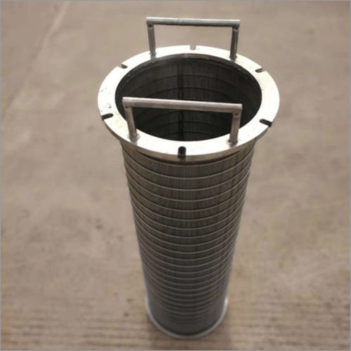 White Wedge Wire Tube Filter