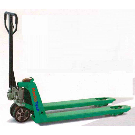 Manual Hydraulic Hand Pallet Truck By Masko Tech Engineers