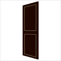 Pvc Panel Kitchen Door - 7/3 Ft, Polished Finish, 30mm Thickness | Durable, Scratch-resistant, Termite-free, Features Peephole And String Hinge Lock