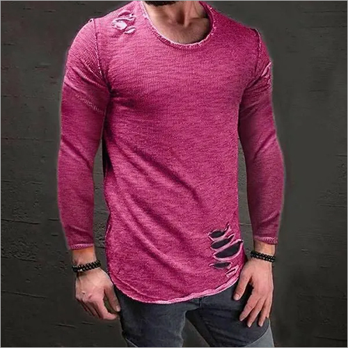 Mens Full Sleeve T-Shirt - Cotton Lycra, Sizes S-XXL, Available in Various Colors | Long Sleeves, O-Neck, Comfortable for All-Day Wear
