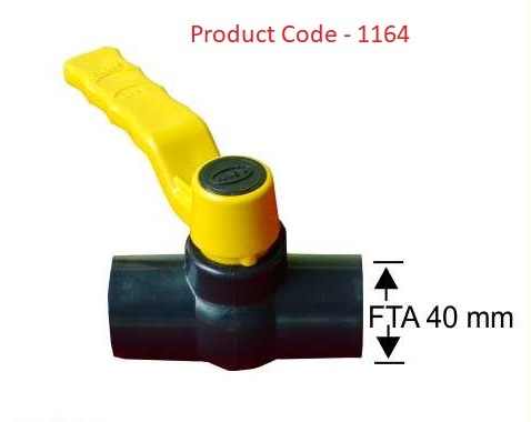 40 mm Ball Valve FTA Thread