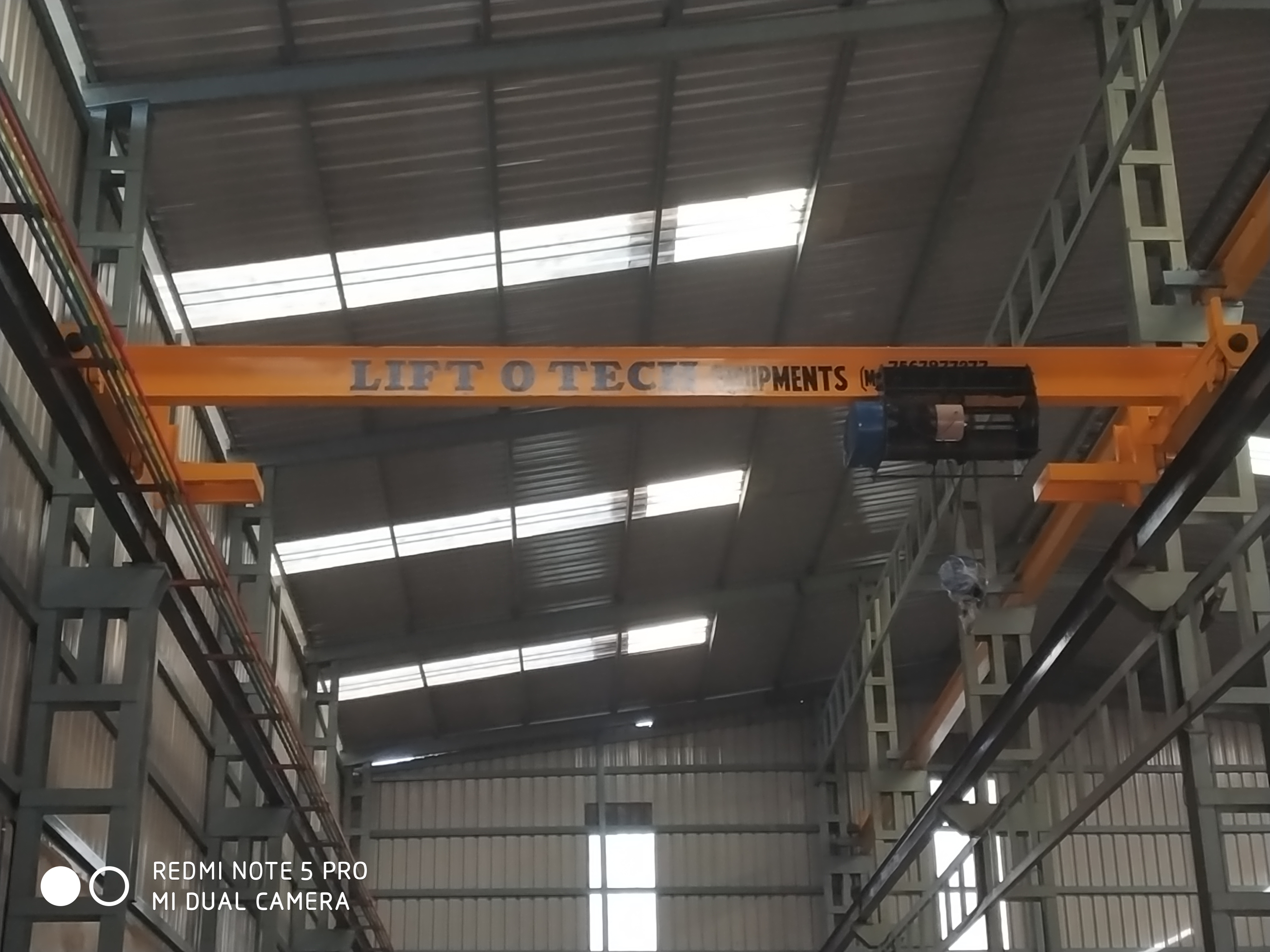 Single Girder EOT Crane