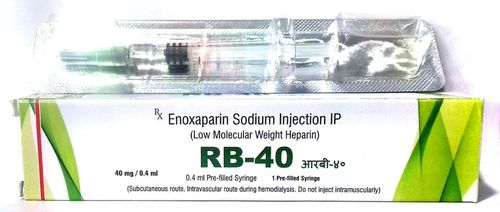 Enoxaparin Sodium 40 mg Inj.