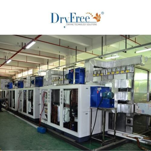 Full-Automatic Heat Pump Drying Line - Stainless Steel 6x2.24x2.6m | High Temperature Drying Efficient Dehumidification Multi-Layer Conveyor Transport Dust-Free Operation Suitable for Food Products
