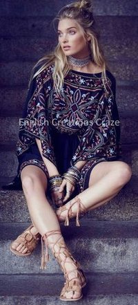 Black Buy Embroidered Shawls