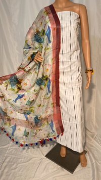 Pure Linen Long Dupatta