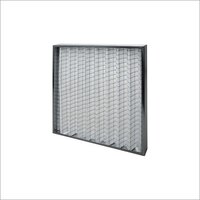 Metal Panel Gas Filter - Stainless Steel, 625x625 Mm, White | Efficiency 90%, Final Pressure Drop 450 Pa, Initial Pressure Drop 75 Pa, Mild Steel Frame