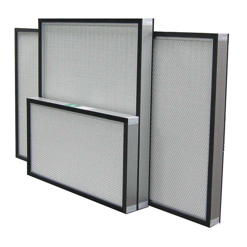 Metal Frame Pleated Activated Carbon Panel Filter