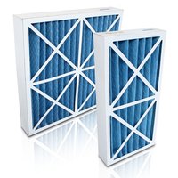 Metal Frame Pleated Activated Carbon Panel Filter