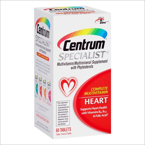 Complete Multivitamin Heart Tablets General Medicines