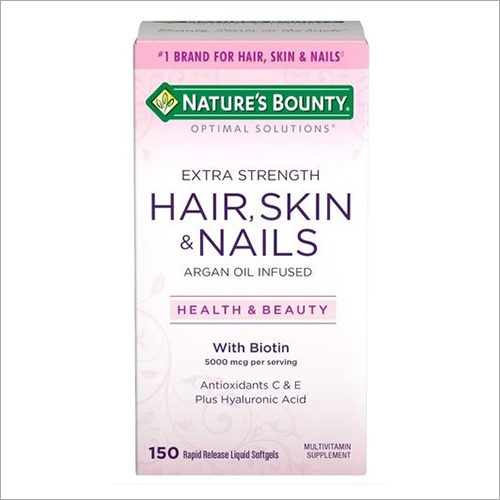 Optimal Solutions Hair Skin And Nails Extra Strength Softgels Cool & Dry Place