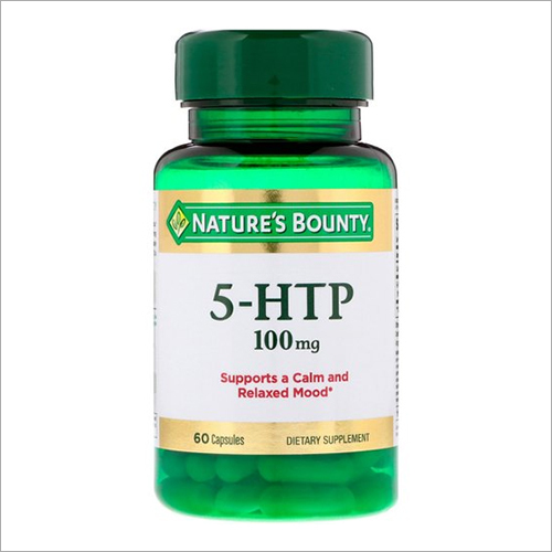 100 Mg 5-Htp 60 Capsules General Medicines