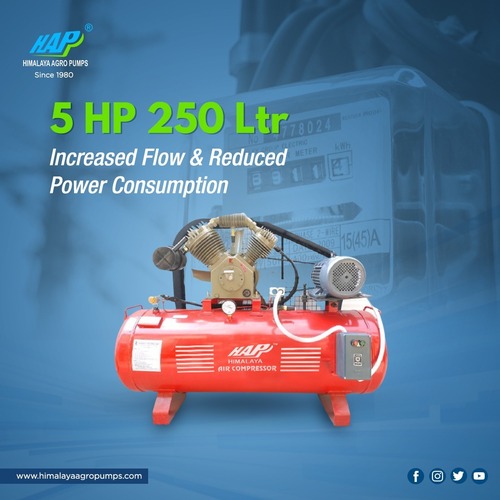 5 HP 250 LTR HIGH SPEED AIR COMPRESSOR