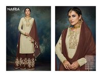 Georgette Embroidered Suit