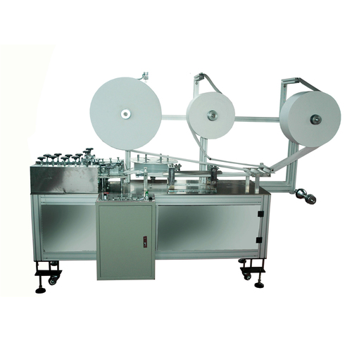 Three layer disposable face mask production machine