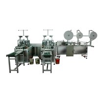 Three layer disposable face mask production machine