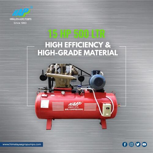 15 HP 420 LTR THREE CYLINDER  AIR COMPRESSOR