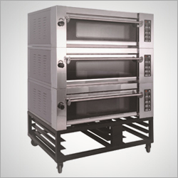 Stainless Steel 3 Deck Oven Application: Restaurant