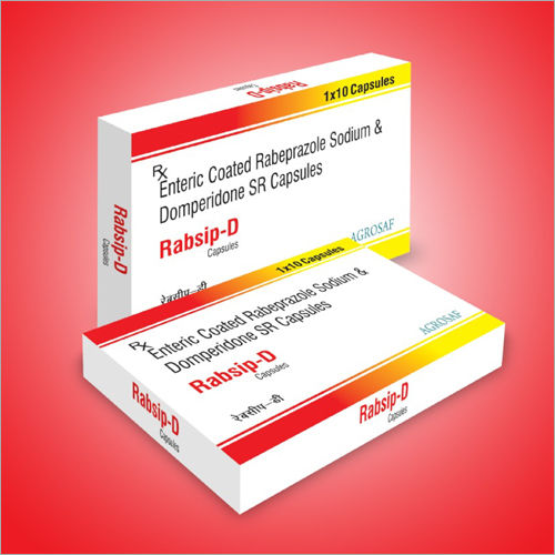 Enteric Coated Rabeprazole Sodium And Domperidone Sr Capsules General Medicines