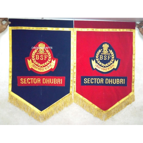 T Flag Embroidery - Material: Polyester