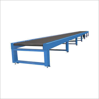 Flat Belt Conveyor - Color: Blue
