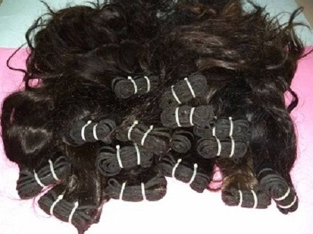 100% Natural Raw Unprocessed Bulk  Human Hair