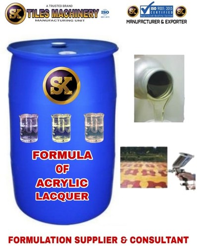 Formula of Acrylic Lacquer
