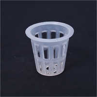 Net Pots - Plastic, 5 Cm Diameter X 4 Cm Height, White Color - Round Shape With Multiple Drainage Holes, Pack Of 100