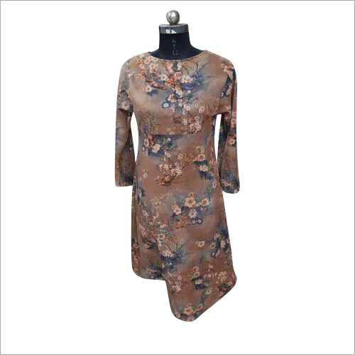 Washable Ladies Designer Woolen Kurti